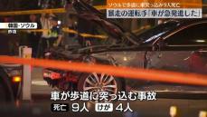 韓国・ソウルで車が歩道に突っ込み9人死亡