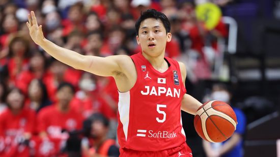 【バスケ】日本が韓国下す　17得点の河村勇輝は「結果で恩返しできるように頑張っていきたい」と決意　五輪前国内最終戦を勝利締め