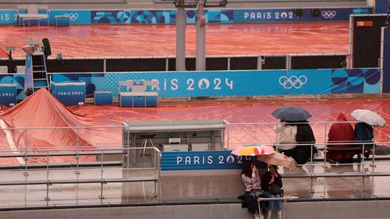 【テニス】錦織圭が出場する男子シングルス1回戦は雨天のため開始時間の遅れが決定【パリ五輪】