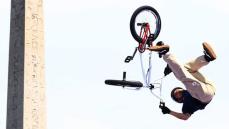 【自転車・BMXフリースタイル】中村輪夢は決勝5位でメダル獲得ならず　BMXファンの父と挑んだパリ五輪