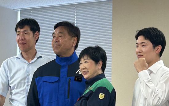 小池都知事、能登半島地震の被災地を訪問　石川県知事との面会で災害廃棄物受け入れの方針表明