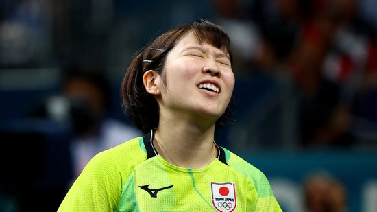 【卓球】平野美宇がベスト８で敗退　土壇場から３ゲーム連取も韓国のシン ユビンの前に一歩及ばず