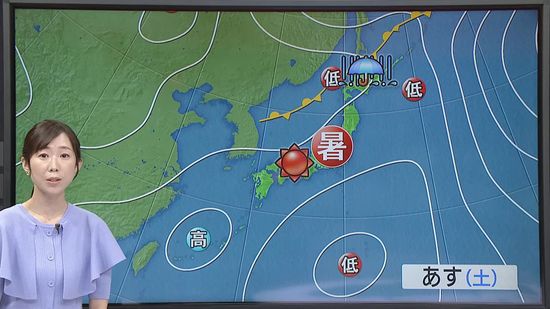 【あすの天気】北海道は北部を中心に大雨のおそれ　東北～九州・沖縄は晴れて暑さ続く