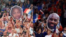「本人より目立つ」フランスの応援は笑う選手の巨大パネル　力を受け9つのメダルを獲得