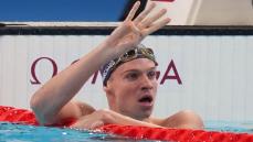 「もうね、時代はレオンですよ」水泳・萩野公介　オリンピック新記録で4冠のフランス・マルシャンを大絶賛