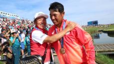 「こんなにうれしいことはない！」ゴルフ・丸山茂樹監督が選手以上にメダル獲得へ歓喜　銀メダリストは“幼少期のヒーロー”と紹介