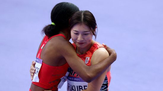 【陸上】女子100mハードルで福部真子が準決勝進出｢猪突猛進で、12秒5台狙って｣　田中佑美は敗者復活へ