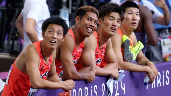 【陸上】男子400mリレーで日本が決勝進出　3着以内にならずもタイムで他組を上回る