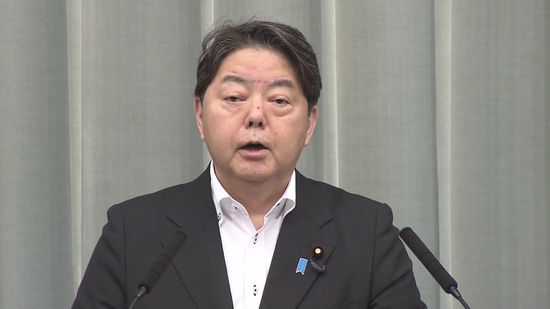 長崎平和祈念式典にG7各国大使欠席の意向　林官房長官「長崎市主催の行事」とコメント避ける