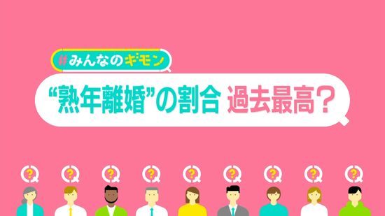 “熟年離婚”過去最高に──「モラハラ我慢しなくても」「介護想像できない」 コロナも影響？ もめ事の中身【#みんなのギモン】