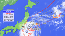 【天気】関東中心に大荒れ　晴れる東海・西日本は猛烈な暑さ