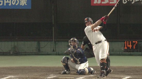 【巨人】岡本和真が6試合ぶりの第22号　HRリーグトップ村上まであと1本差