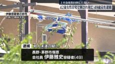 女性が自宅で刺され死亡　49歳の兄を逮捕　長野・茅野市