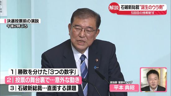 【解説】石破新総裁“誕生のウラ側”…5回目の挑戦制す　勝敗のポイントは