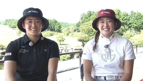 「最終日最終組を2人で」双子姉妹・岩井明愛＆千怜　富士山見え「ラッキー！」【女子ゴルフ】