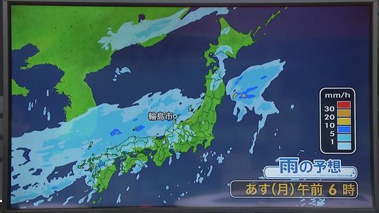 【あすの天気】全国的に傘の出番　西日本や東海、北陸、東北は激しく雨の降る所も