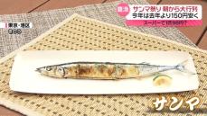 秋の味覚に明暗　サンマ豊漁も秋サケが歴史的な不漁