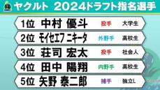 【ドラフト会議】ヤクルトの指名9選手 中村優斗を12球団唯一の一本釣り 育成には“異色の経歴”アメリカでプレーする根岸辰昇を指名