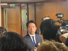 自民党・小泉選対委員長、辞任の意向表明　衆院選の結果受け