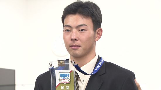 【巨人】ドラフト4位の石田充冴「『雲のジュウザ』のようにかっこよくなりたい」192センチの将来性バツグン右腕