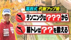 【カラダWEEK】50歳を過ぎても第一線で活躍！葛西紀明選手に学ぶ代謝アップ術