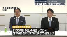 「103万円の壁」見直し協議開始　自・国税調会長協議を行うことでも一致