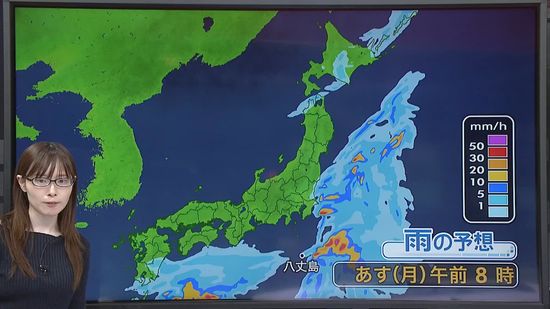 【あすの天気】関東は明け方まで激しく雨の降る所も、昼頃には青空広がる