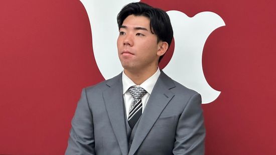 「アウトローの精度を」巨人・松井颯　来季は育成契約　高校後輩の石塚裕惺に「負けないように」【契約更改】