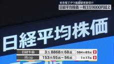 日経平均3万8868円68銭　午前終値