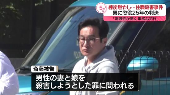 練炭で住職殺害　男に懲役25年　東京地裁