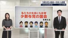 「少数与党」の国会～生活にも影響　“103万円の壁”動く【#きっかけ解説】