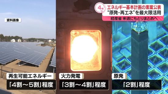 「エネルギー基本計画」素案公表…原発・再エネ最大限活用の方針　経産省が来週にもとりまとめ見通し