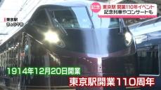 東京駅、開業110年イベント　記念列車やコンサートも…多くの親子連れやファンでにぎわう