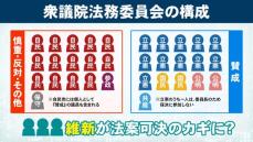 来年成立のカギは「維新」に？選択的夫婦別姓に“賛成”議員が約7割でも可決の可能性は半々な理由