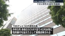 TBSテレビの50代男性社員を不起訴処分　40代女性に性的暴行容疑で書類送検　東京地検