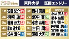 【箱根駅伝】東洋大学区間エントリー発表　1区は石田洸介、2区はエース梅崎蓮　5区に1年生の松井海斗を配置　20年連続シード権獲得へ