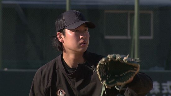 「開幕を投げたい」巨人・山崎伊織が自主トレを公開　「日本一」と「開幕投手」目指す