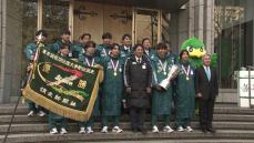 【箱根駅伝】青山学院大学が優勝報告　原監督「培ってきたノウハウがこの部にはあります」大会新で8度目優勝