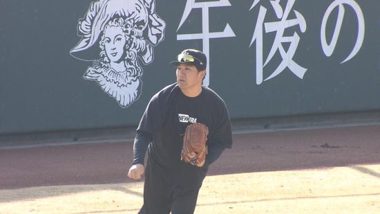 「チーム内の競争に勝ってしっかり投げる」巨人・田中将大　初めてのジャイアンツ球場に「新鮮な気持ち」