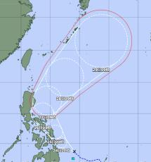 フィリピン東の熱帯低気圧が発達　きょう24日午後9時までに台風発生へ【24日午前9時現在】