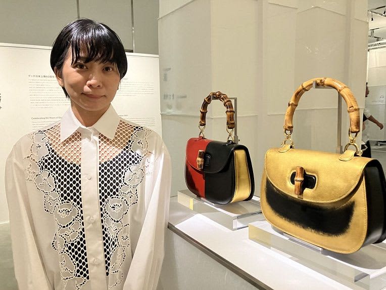 グッチの人気バンブーバッグを彩る琉球漆芸　日本上陸から60年を記念し伝統工芸とコラボ　試行錯誤を重ねた渡慶次愛さんの10作品　銀座であす2日から展示