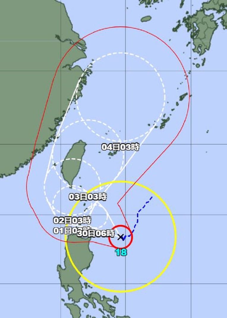 台風18号、暴風域を伴い強い勢力で沖縄へ　10月2～3日に接近　大荒れで警報級の高潮の恐れ【29日午前6時現在】