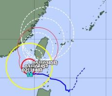 台風18号「非常に強い」に　勢力をやや弱め、南シナ海でほぼ停滞　3日から5日頃にかけて、先島諸島に接近【2日午前6時現在】