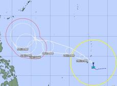 大型の台風21号発生　発達しながら30日ごろ沖縄接近の恐れ