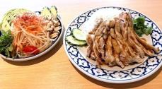 タイ屋台料理の味にこだわり　本場のしょうゆで味付けのピリ辛もも肉が人気　調味料は現地から仕入れ