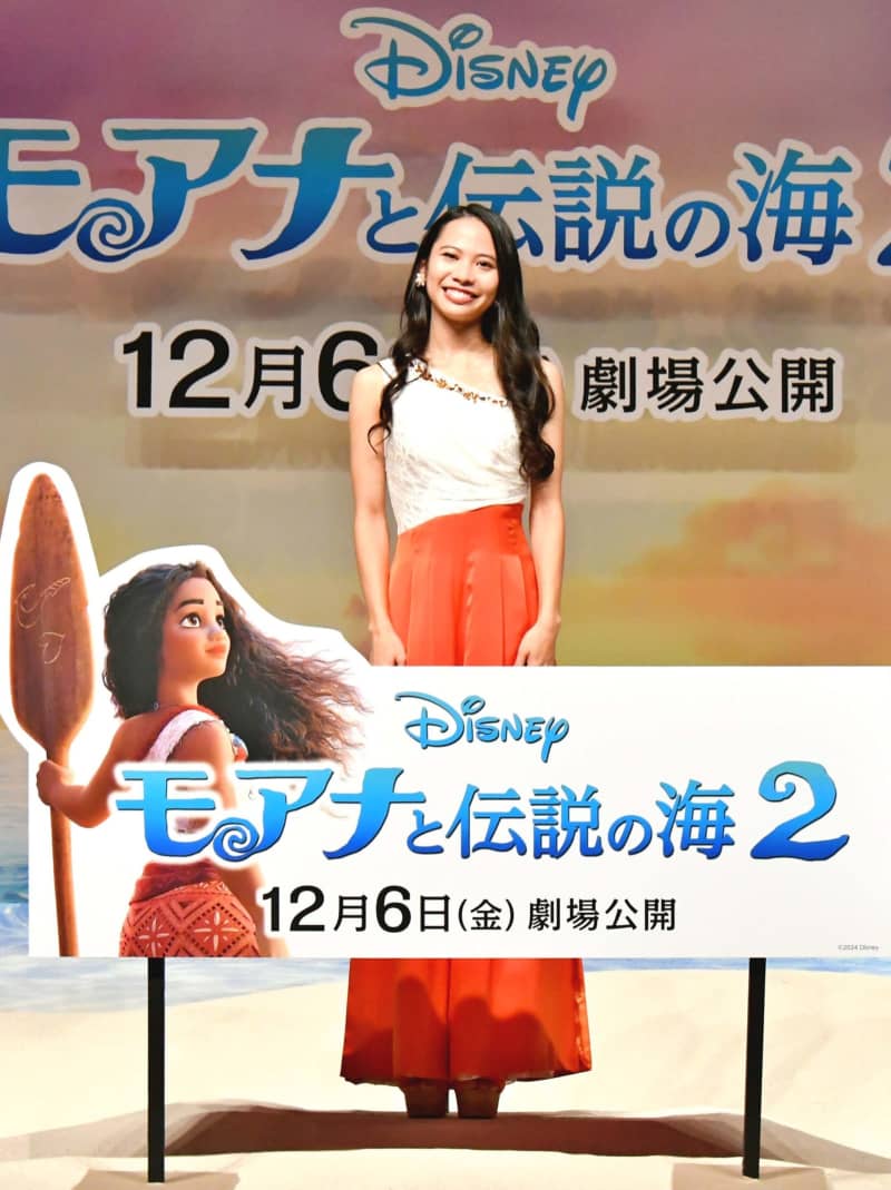 ディズニー映画「モアナと伝説の海2」　沖縄出身の屋比久知奈が再び“主役”に　劇中歌も披露「真っすぐに役に向き合った」