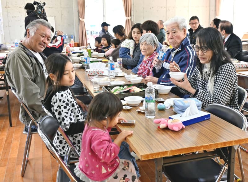 「自分より被害が大きいのに支援が足りていない人も」　北部豪雨で被害の比地区、復興へ新年の決意新た