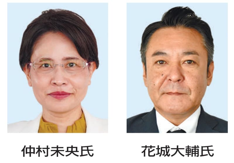 沖縄市長選　花城氏と仲村氏、街頭演説に全力　あす1月26日投開票