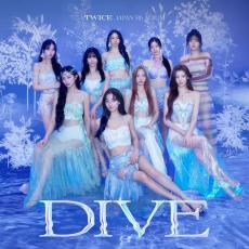 TWICE、水の女神のようなジャケ写公開　2年ぶり日本アルバム『DIVE』