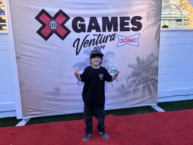 9歳スケートボーダー河上恵蒔、『X Games VENTURA 2024』に男子史上最年少出場　X Games史上初の高難易度トリックを成功